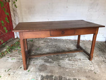 Load image into Gallery viewer, Antique French Farmhouse Table - shorter than usual.