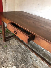Load image into Gallery viewer, Antique French Farmhouse Table - shorter than usual.