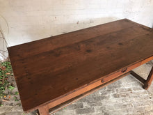 Load image into Gallery viewer, Antique French Farmhouse Table - shorter than usual.