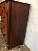 Load image into Gallery viewer, Small Victorian Mahogany Chest of Drawers - perfect condition