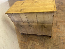 Load image into Gallery viewer, Small Pitch Pine Chest with Wavy Skirt