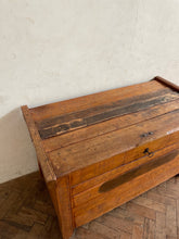 Load image into Gallery viewer, 19th C Spanish Folk Blanket Box