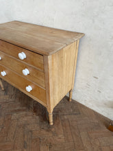 Load image into Gallery viewer, Pine Chest with Porcelain Handles