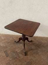 Load image into Gallery viewer, Georgian Mahogany Tilt Top Table