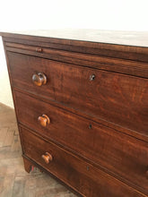 Load image into Gallery viewer, Beautiful Victorian Chest of Drawers with Brushing Tray.