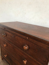 Load image into Gallery viewer, Beautiful Victorian Chest of Drawers with Brushing Tray.