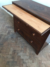 Load image into Gallery viewer, Beautiful Victorian Chest of Drawers with Brushing Tray.