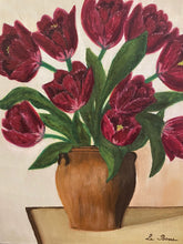 Load image into Gallery viewer, Tulips: French Oil on Canvas
