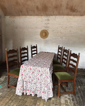 Load image into Gallery viewer, Set of Six Wavy Back Vintage Chairs