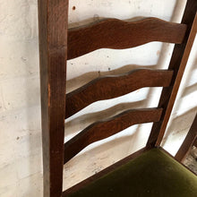 Load image into Gallery viewer, Set of Six Wavy Back Vintage Chairs