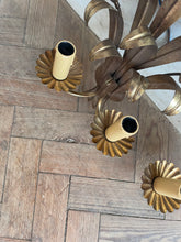 Load image into Gallery viewer, 70s Italian Wheat Sheaf Vintage Wall Sconces - rewired