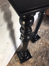 Load image into Gallery viewer, Pair of Ebonised Wooden Pedestals