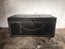 Load image into Gallery viewer, 1820s Leather Bound Trunk