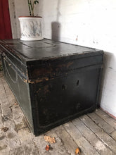 Load image into Gallery viewer, 1820s Leather Bound Trunk