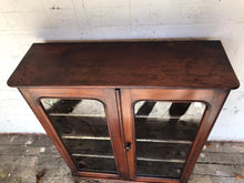 Load image into Gallery viewer, Victorian Glass-fronted Cabinet