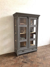 Load image into Gallery viewer, Antique Continental Glass Panelled Cupboard