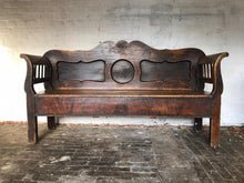 Load image into Gallery viewer, Antique Hungarian Bench