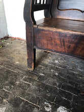 Load image into Gallery viewer, Antique Hungarian Bench