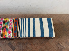 Load image into Gallery viewer, Long Striped Kilim Ottoman