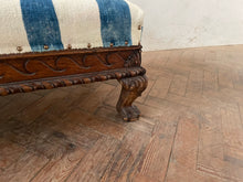 Load image into Gallery viewer, Long Striped Kilim Ottoman