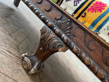 Load image into Gallery viewer, Long Striped Kilim Ottoman