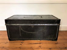 Load image into Gallery viewer, 1820s Leather Bound Trunk