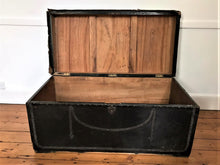 Load image into Gallery viewer, 1820s Leather Bound Trunk