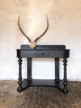 Load image into Gallery viewer, Victorian Ebonised Console Table