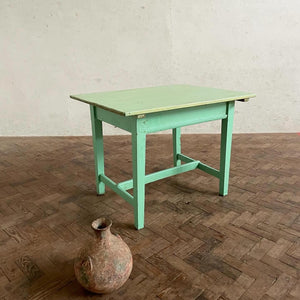 Green Painted French Provincial Table