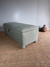 Load image into Gallery viewer, Blanket Box on Covered Bun Feet
