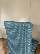 Load image into Gallery viewer, Victorian Slipper Chair - newly reupholstered
