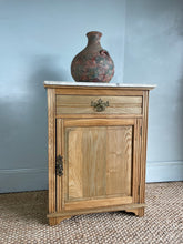 Load image into Gallery viewer, Edwardian Marble Topped Cabinet
