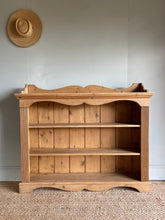 Load image into Gallery viewer, Pine Bookcase in the European Manner
