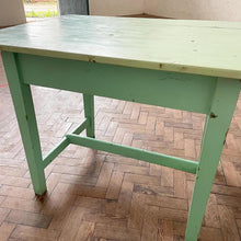 Load image into Gallery viewer, Green Painted French Provincial Table

