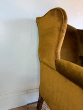Load image into Gallery viewer, Antique Wingback Armchair
