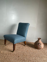 Load image into Gallery viewer, Victorian Slipper Chair - newly reupholstered
