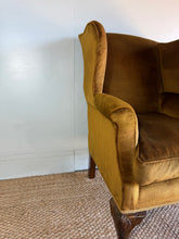 Load image into Gallery viewer, Antique Wingback Armchair
