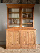 Load image into Gallery viewer, Large Antique Pine Glazed Dresser

