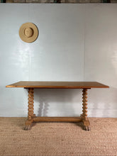 Load image into Gallery viewer, Barley Twist Slim Dining Table
