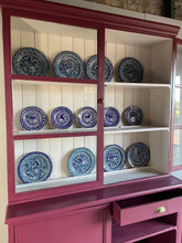 Load image into Gallery viewer, Antique Pine Glazed Kitchen Cabinet
