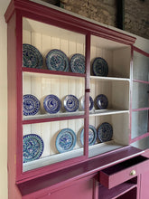 Load image into Gallery viewer, Antique Pine Glazed Kitchen Cabinet
