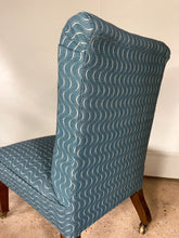 Load image into Gallery viewer, Victorian Slipper Chair - newly reupholstered

