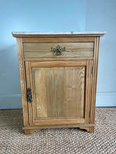 Load image into Gallery viewer, Edwardian Marble Topped Cabinet
