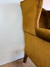 Load image into Gallery viewer, Antique Wingback Armchair
