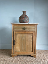 Load image into Gallery viewer, Edwardian Marble Topped Cabinet
