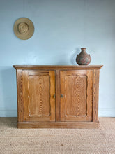 Load image into Gallery viewer, Large Antique Pine Sideboard
