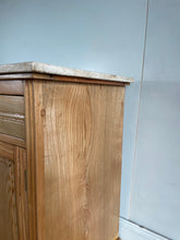 Load image into Gallery viewer, Edwardian Marble Topped Cabinet
