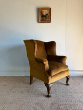 Load image into Gallery viewer, Antique Wingback Armchair
