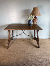 Load image into Gallery viewer, Antique Spanish Hall Table or Desk
