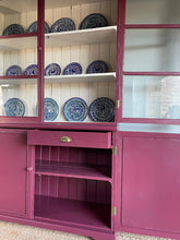 Load image into Gallery viewer, Antique Pine Glazed Kitchen Cabinet
